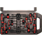 Klucze Torx T10-T50 typu T, 9 szt.