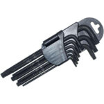 Klucze Torx T10-T50 z magnesem, 9 szt.