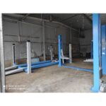 Podnośnik dwukolumnowy NORTEC PRO 4T, ŁĄCZONY GÓRĄ 4.5m