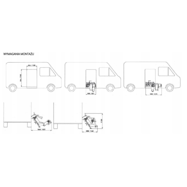 Montażownica mobilna do kół samochodów ciężarowych NORTEC PRO MC605M