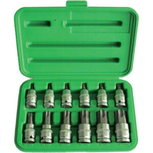 Nasadki Torx T20-T100, 12 szt.