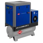 Kompresor śrubowy APS 7.5 Combi Dry X 10 bar 7.5 KM 690 l/min 200 l AIRPRESS