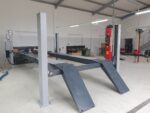 Podnośnik czterokolumnowy 6,4T pod geometrię PO640 TITAN NORTEC