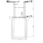 Podnośnik STEMPLOWY elektro-hydrauliczny RAVAGIOLI 5500kg