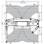 Podnośnik STEMPLOWY elektro-hydrauliczny RAVAGIOLI 5500kg