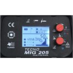 Półautomat spawalniczy TECNO MIG 205 LCD MIG/TIG/MMA SYNERGIC