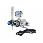 Reduktor CO2/Ar z rotametrem i podgrzewaczem 230V