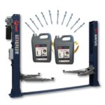 PODNOŚNIK Dwukolumnowy 5500kg SZEROKI 400V MELL PRO