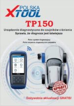 XTOOL TS150 Programator, czytnik TPMS 315MHz 433MHz