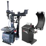 Montażownica do kół Grubber Runflat 2-biegi + wyważarka Automat Laser