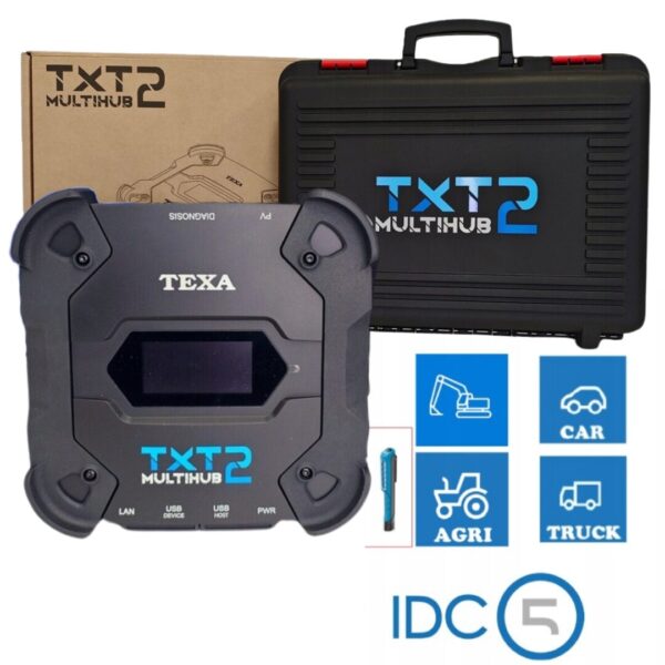 Tester TEXA MULTIHUB CARPLUS + TRUCK +OHW + AGRO IDC5 + 1 AKTUALIZACJA