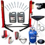 podnośnik dwukolumnowy 4000kg 380v mell pro plus gratis zlewarko-wysysarka mell pro 80L
