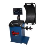Montażownica do opon kół Automatyczna MIRELLO WRS 500 + 2-biegowa 26″ + ramię Run Flat MELL PRO + Wyważarka do kół automatyczna z laserem i monitorem MELL PRO