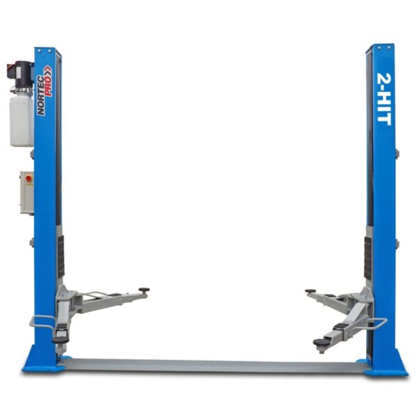 PODNOŚNIK dwukolumnowy AUTOMAT 4T 400V NORTEC + OLEJ