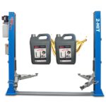 PODNOŚNIK dwukolumnowy AUTOMAT 4T 400V NORTEC + OLEJ