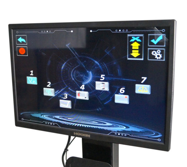 Wyważarka do kół automatyczna z laserem i monitorem MELL PRO