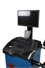 Montażownica do opon kół Automatyczna MIRELLO WRS 500 + 2-biegowa 26″ + ramię Run Flat MELL PRO + Wyważarka do kół automatyczna z laserem i monitorem MELL PRO