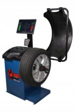 Montażownica do opon kół Automatyczna MIRELLO WRS 500 26″ Z RAMIENIEM + Wyważarka do kół automatyczna z laserem i monitorem MELL PRO