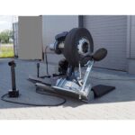 Montażownica do kół ciężarowych / rolniczych GRUBBER 56″ + klucz udarowy pneumatyczny AIRPRESS