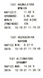 Tester cyfrowy z drukarką BDT4000 IDEAL