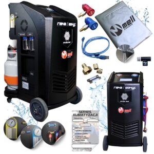 Stacja klimatyzacji ARCTIC DUAL BI GAS R134A/R1234YF dotykowy ekran z drukarką MELL PRO