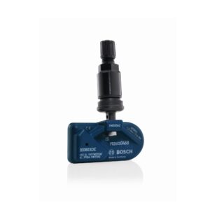 Uniwersalny czujnik monitorowania ciśnienia w oponach Bosch QUICK FIT Zawór gumowy czarny, typ zatrzaskowy