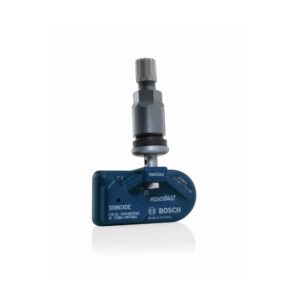 Uniwersalny czujnik monitorowania ciśnienia w oponach Bosch QUICK FIT Zawór metalowy czarny, typ skręcany