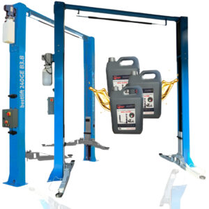 Podnośnik dwukolumnowy elektrohydrauliczny łączony górą 4T BestLift