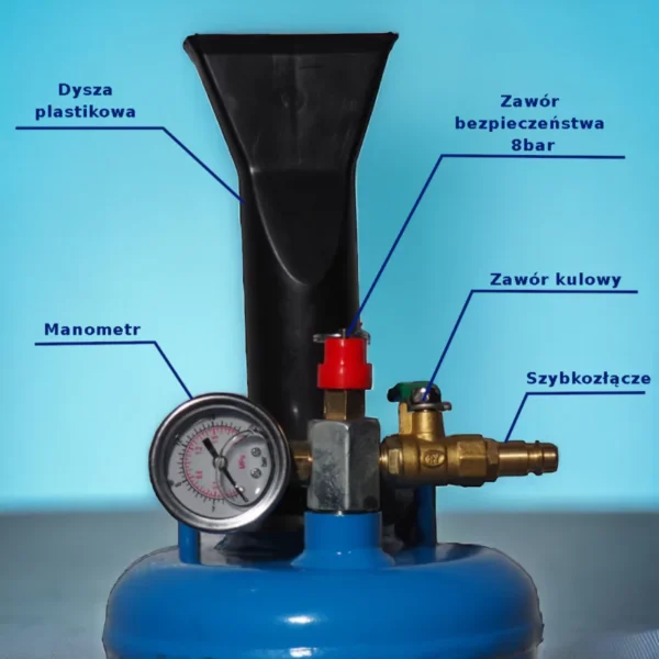 Inflator spustowy bazooka IFL-9