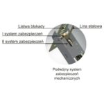 Podnośnik czterokolumnowy do geometrii 4,5t ProGear L410AWX