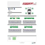 Skaner opon Fasep TP8000 F PROFIL