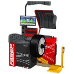 Wyważarka do kół pomiar 3D dotykowy ekran FASEP V788 Cayman