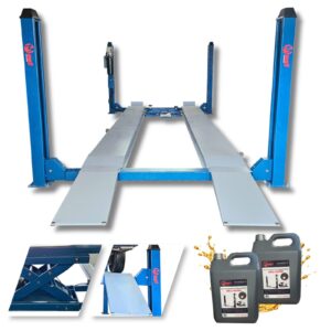 Podnośnik Czterokolumnowy 5500KG 400V 1800mm pod geometrię MELL PRO