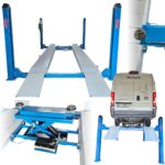 Podnośnik Czterokolumnowy 55500KG 400V 1800mm pod geometrię MELL PRO