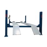 Podnośnik czterokolumnowy 5500KG 400V pod geometrię + Zlewarko-wysysarka 90L MELL PRO