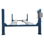 Podnośnik czterokolumnowy 5500KG 400V pod geometrię + Zlewarko-wysysarka 90L MELL PRO