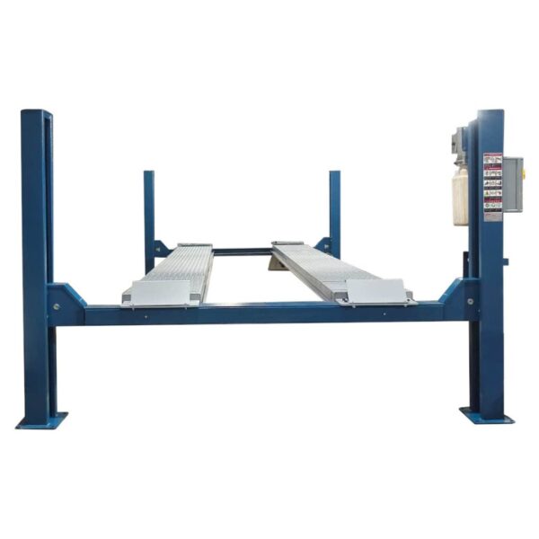 Podnośnik czterokolumnowy 5500KG 400V pod geometrię + Zlewarko-wysysarka 90L MELL PRO