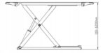 Mobilny Podnośnik Nożycowy 120cm BestLift