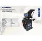 Wyważarka do opon z monitorem TFT Philips 230V Weber