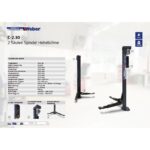 Podnośnik dwukolumnowy śrubowy 3000kg 400V Weber