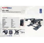 Podnośnik nożycowy mobilny 3T niski przejazd 11cm Weber