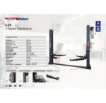 Podnośnik dwukolumnowy 4200kg ramiona 3×3 Profi Series Weber