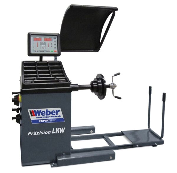 Wyważarka do kół samochodów ciężarowych i dostawczych 10″–32″ 230V Weber