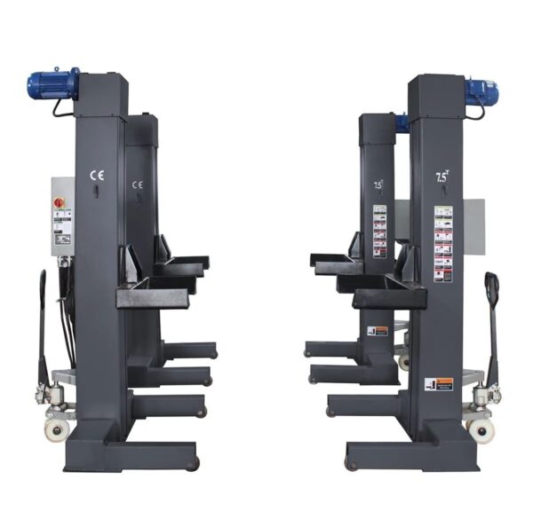 Kolumny mobilne śrubowe 7500KG zintegrowany system 400V Weber