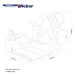 Ciężarowa montażownica do opon 46″ automatyczna Weber