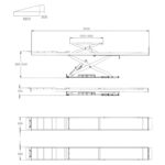 PODNOŚNIK NOŻYCOWY naposadzkowy 5,5T + NAJAZDY pod geometrie Mell Pro