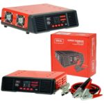 PROSTOWNIK do ładowania AKUMULATORÓW WET/GEL/MF/AGM/CAL/LiFePO4 230V 12V