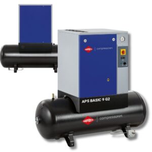 KOMPRESOR Śrubowy 10 bar 10 KM/7.5 kW 984 l/min 500L APS 9 Basic G2 Combi