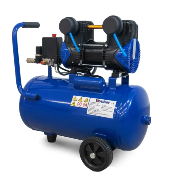 Kompresor Whisper 230 V / 8 bar / zbiornik 24 l Weber