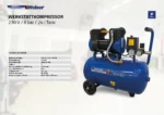 Kompresor Whisper 230 V / 8 bar / zbiornik 24 l Weber